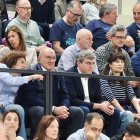 Imagen del UEMC Real Valladolid Baloncesto-Menorca, el partido que lleva al descenso.