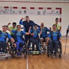 Inclusport Serban en su encuentro ante Palautordera en Zaratán.