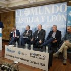 Intervención inicial del alcalde de Ponferrada, Marco Morala, en el Club de Prensa de El Mundo de Castilla y León.