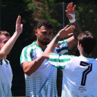 Jugadores del Betis CF en uno de sus partidos esta temporada.