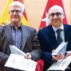 Fernando del Rey y Manuel Álvarez, autores de Fuego cruzado.