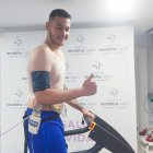 Guilherme Carvalho, durante su reconocimiento médico en Recoletas.