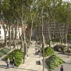 Así lucirá la nueva plaza de las Brígidas de Valladolid
