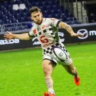 Gauthier Minguillón, con la camiseta del Valence Romans Drôme Rugby, es internacional con España.