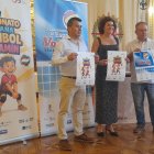 Presentación de los Campeonatos de España de Voleibol Alevín y Benjamín en el Ayuntamiento de Valladolid.