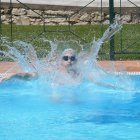 Primer chapuzón en la Piscina Municipal Juan de Austria (Valladolid)