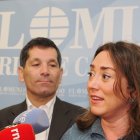 La consejera de Agricultura, Ganadería y Desarrollo Rural, María González Corral, en el Club de Prensa de El Mundo de Castilla y León