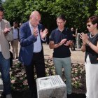 Homenaje a Estela Domínguez en la inauguración del nuevo carril bici de Isabel la Católica.