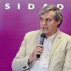 Lorenzo Alonso en la presentación del CBC Valladolid.