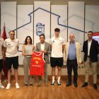 Presentación del Torneo Internacional U20 Alimentos de Valladolid en el Palacio Pimentel.