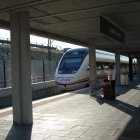 Archivo - AVE Madrid Segovia Valladolid.