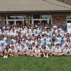 Foto de familia del 30 Campus Multideportivo y Baloncesto 'Real Sociedad Hípica'.