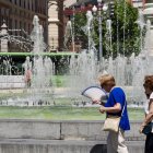 Primera ola de calor del verano en Valladolid