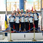 CD Fabio Nelli con sus medallas en el Campeonato de España.