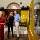 Presentación de la muestra 'Un siglo de Art Decó' en la sala de exposiciones de Las Francesas.