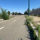Estado actual del tramo de carril bici que transcurre por la avenida de Soria.
