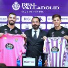 Presentación de Iván Alejo y Guilherme Fernandes con el Real Valladolid.