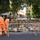 Peatonalización de la calle Reyes en Valladolid.