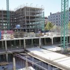 Edificio en construcción.