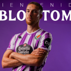 Pablo Tomeo, nuevo jugador del Real Valladolid.