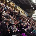 Afición en el Polideportivo Pisuerga.