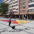 Urbanización de la plaza de la India en Valladolid.