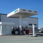 Gasolinera Beroil en el municipio de Villanubla