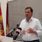 Rueda de prensa del presidente Alfonso Fernández Mañueco tras la reunión del CECOPI en León.