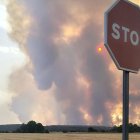 Incendio en Molezuelas de la Carballeda.