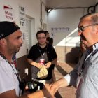 Abel Ramos junto al vicepresidente de la Diputación Roberto Aller