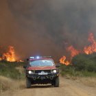 Incendio en Abejera y Ríofrio de Aliste, en Zamora