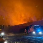 Incendio de Yeres, en Las Médulas.