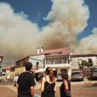 Incendio de El Payo en Salamanca.