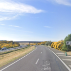 Un tramo de la A-6 a la altura de Mota del Marqués.