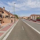 Calle Sierra de Béjar en Valladolid.
