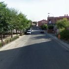 Avenida de Valladolid en Cigales.