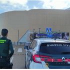 Guardia Civil en el Río Shopping.