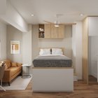 Una de las habitaciones que se podrá comprar en Valladolid en la plataforma habitacion.com.