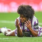 Peter Federico se lamenta en el suelo de una ocasión perdida.