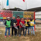 Alonso-Iglesias en el centro de carreras.