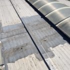 Vista parcial de una zona de la cubierta de Pisuerga en mal estado.