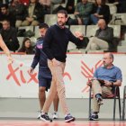 Imagen del duelo entre  el Círculo Gijón Baloncesto y el UEMC Baloncesto Valladolid.