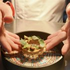 El chef Alejandro San José del Habanero Taqueria, ganador del XXI Concurso Nacional de Tapas de Valladolid.