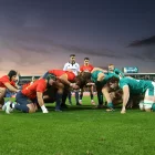 Melé en el España-Irlanda A disputado el pasado sábado en Leganés.