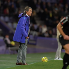 Almada, en la derrota contra Las Palmas en Zorrilla.