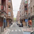 Calle Olmedo del barrio de Las Delicias de Valladolid.