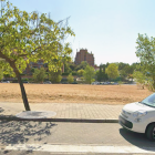 Uno de los solares de la calle Martín Santos Romero en Parquesol.