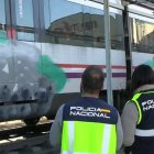 Grafitis en trenes.