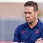 Luis Tevenet, con el Atlético de Madrid.