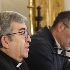 El arzobispo de Valladolid, Luis Argüello, en la presentación del Año Jubilar de la Santidad
